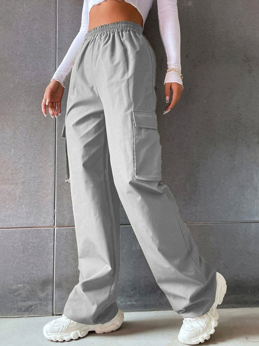 GR | Damen Cargo Hose Mit Taschen