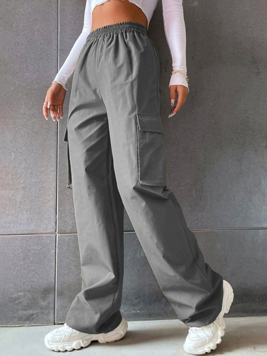 GR | Damen Cargo Hose Mit Taschen