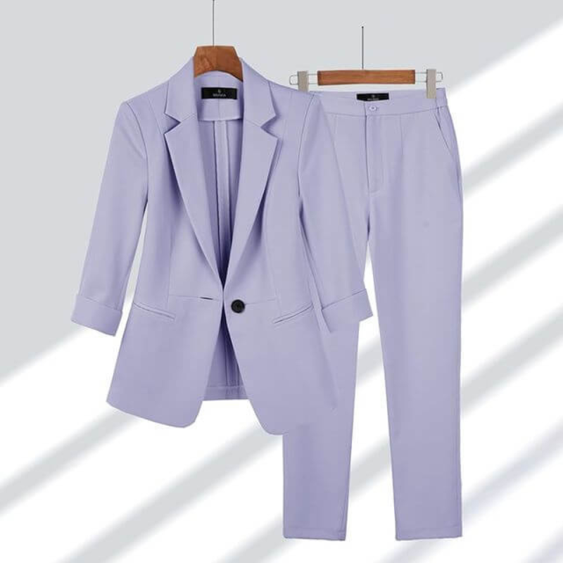 GR | Women's Suit Set Elegant Business Outfit