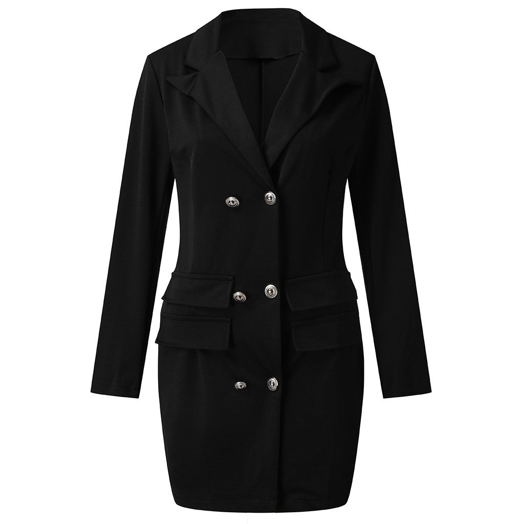 GR | Elegante Kleid Weißes Mini