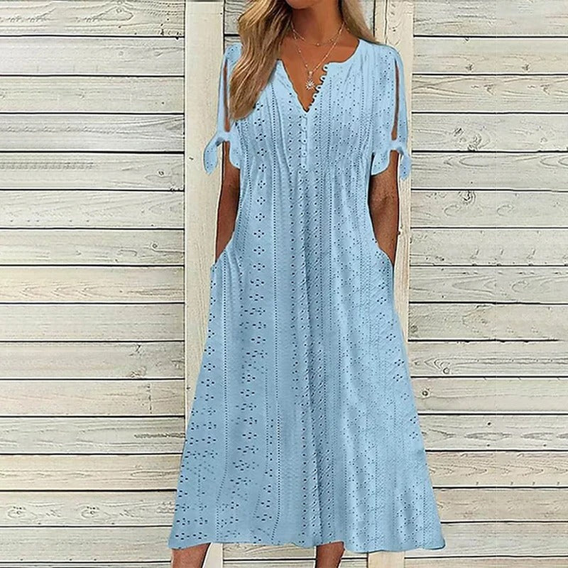 GR | Elegante Sommerkleid Midi