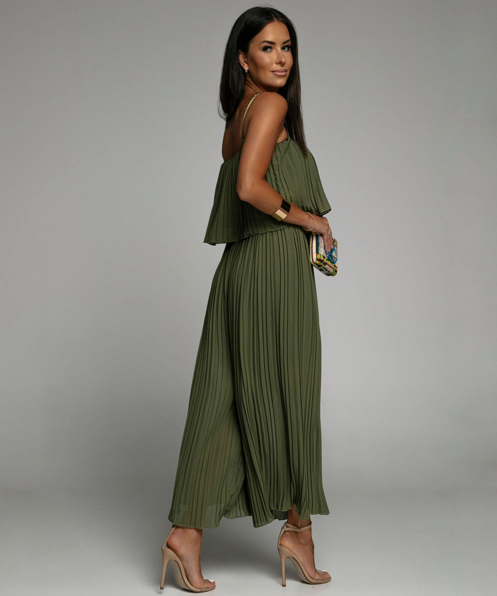 GR | Elegant pleated one-piece