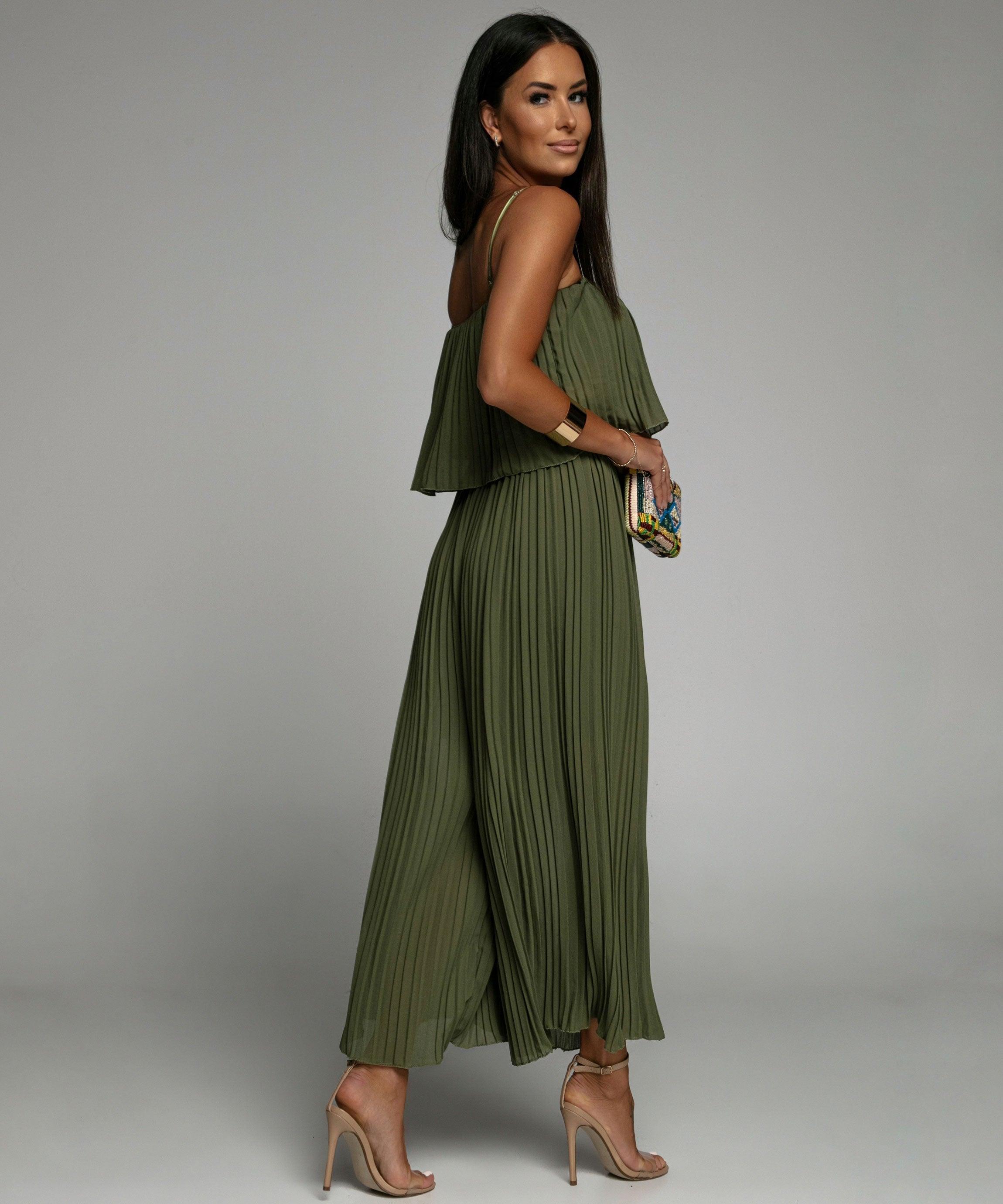 GR | Elegant pleated one-piece