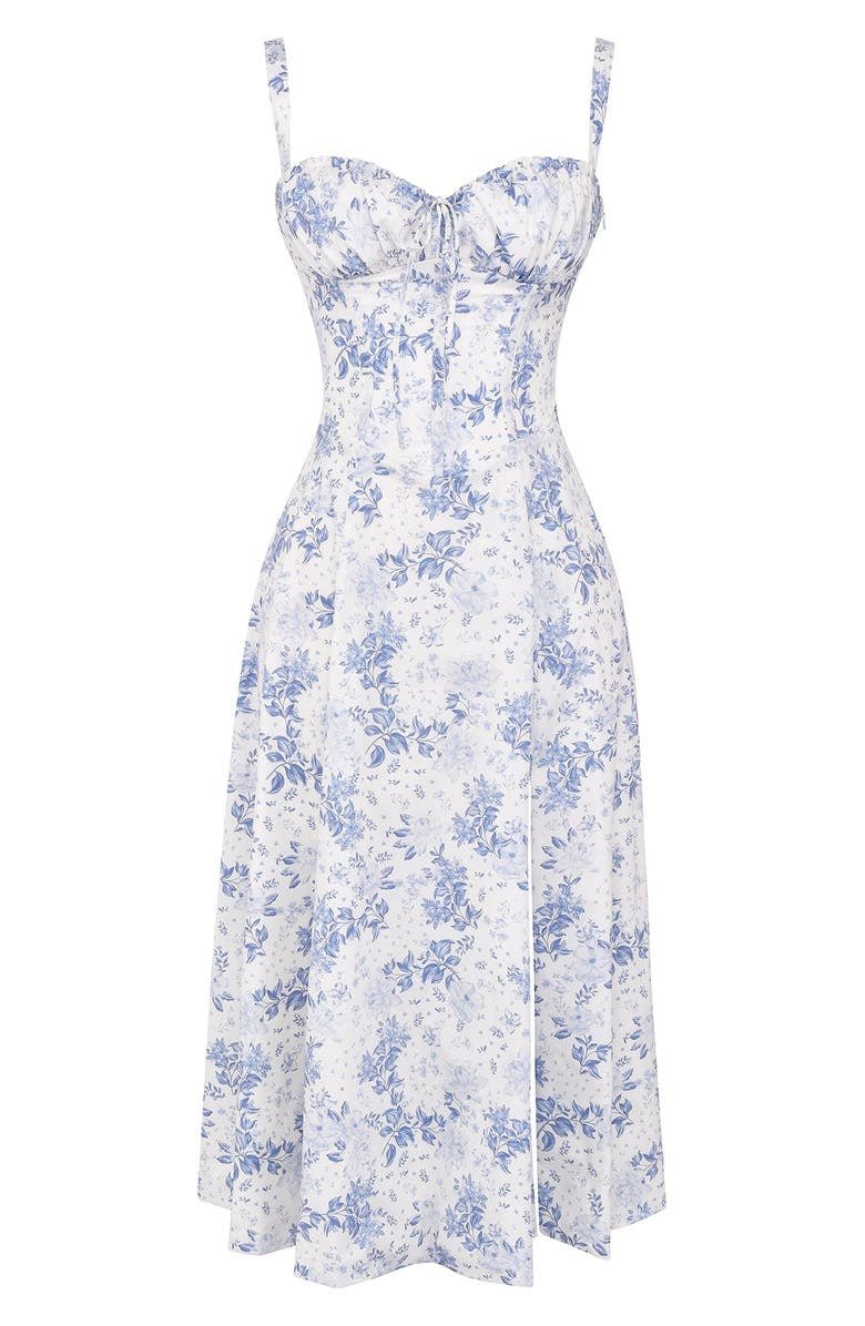 GR | Sommerliches Midi Kleid Mit Trägern & Schlitz Luftig, Elegant & Perfekt Für Warme Tage