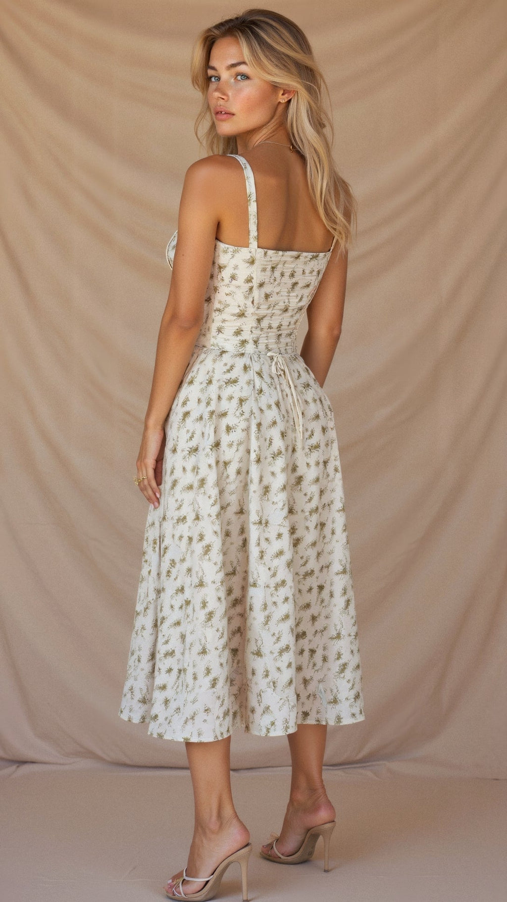 GR | Sommerliches Midi Kleid Mit Trägern & Schlitz Luftig, Elegant & Perfekt Für Warme Tage