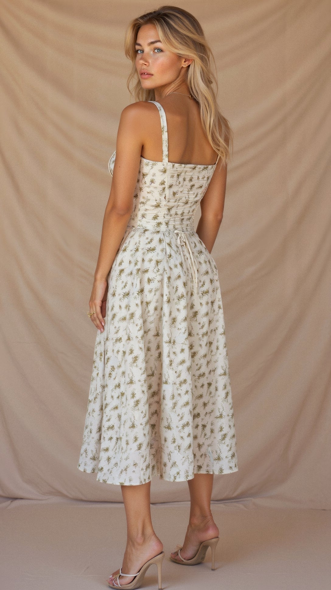 GR | Sommerliches Midi Kleid Mit Trägern & Schlitz Luftig, Elegant & Perfekt Für Warme Tage