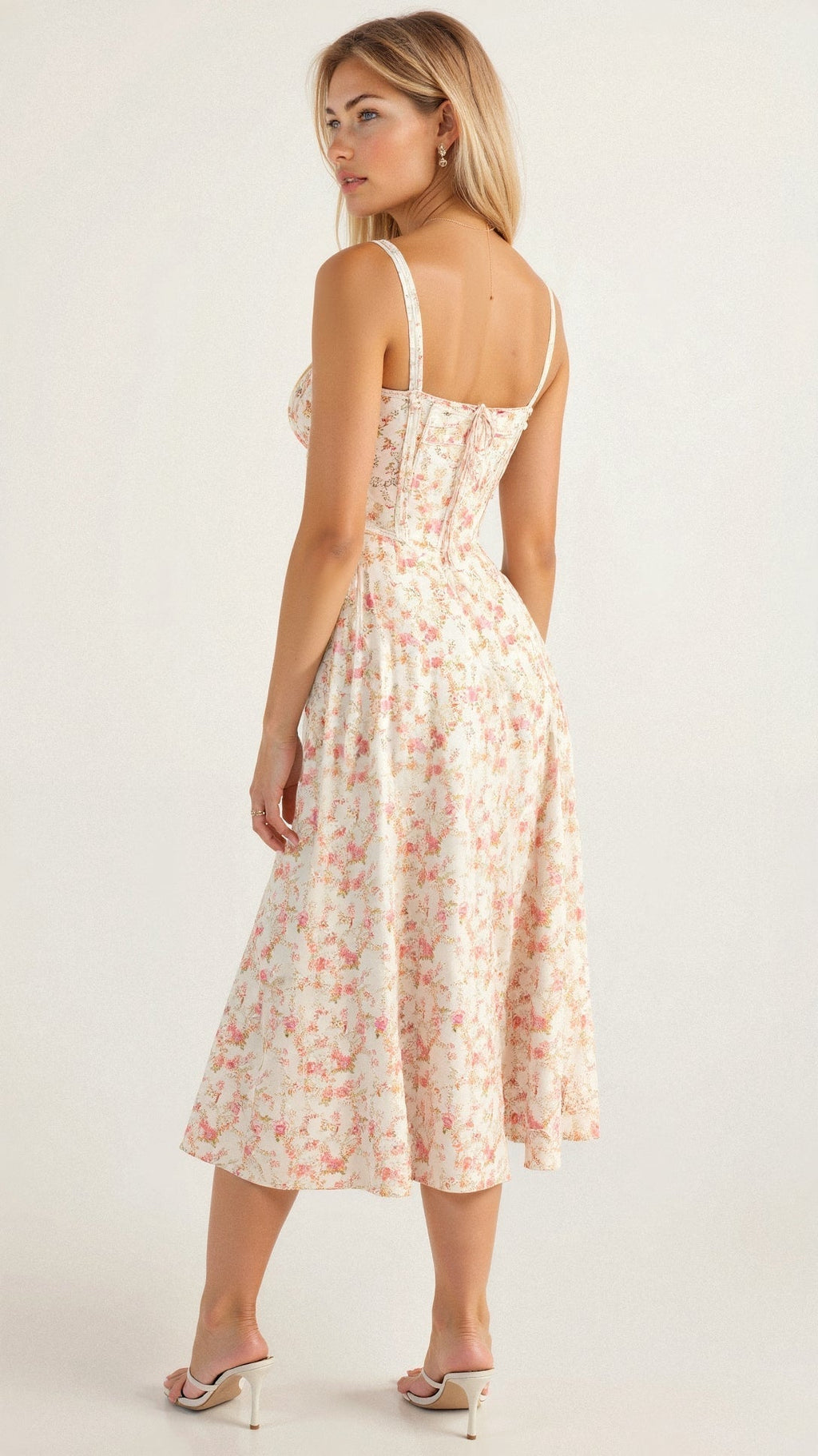 GR | Sommerliches Midi Kleid Mit Trägern & Schlitz Luftig, Elegant & Perfekt Für Warme Tage