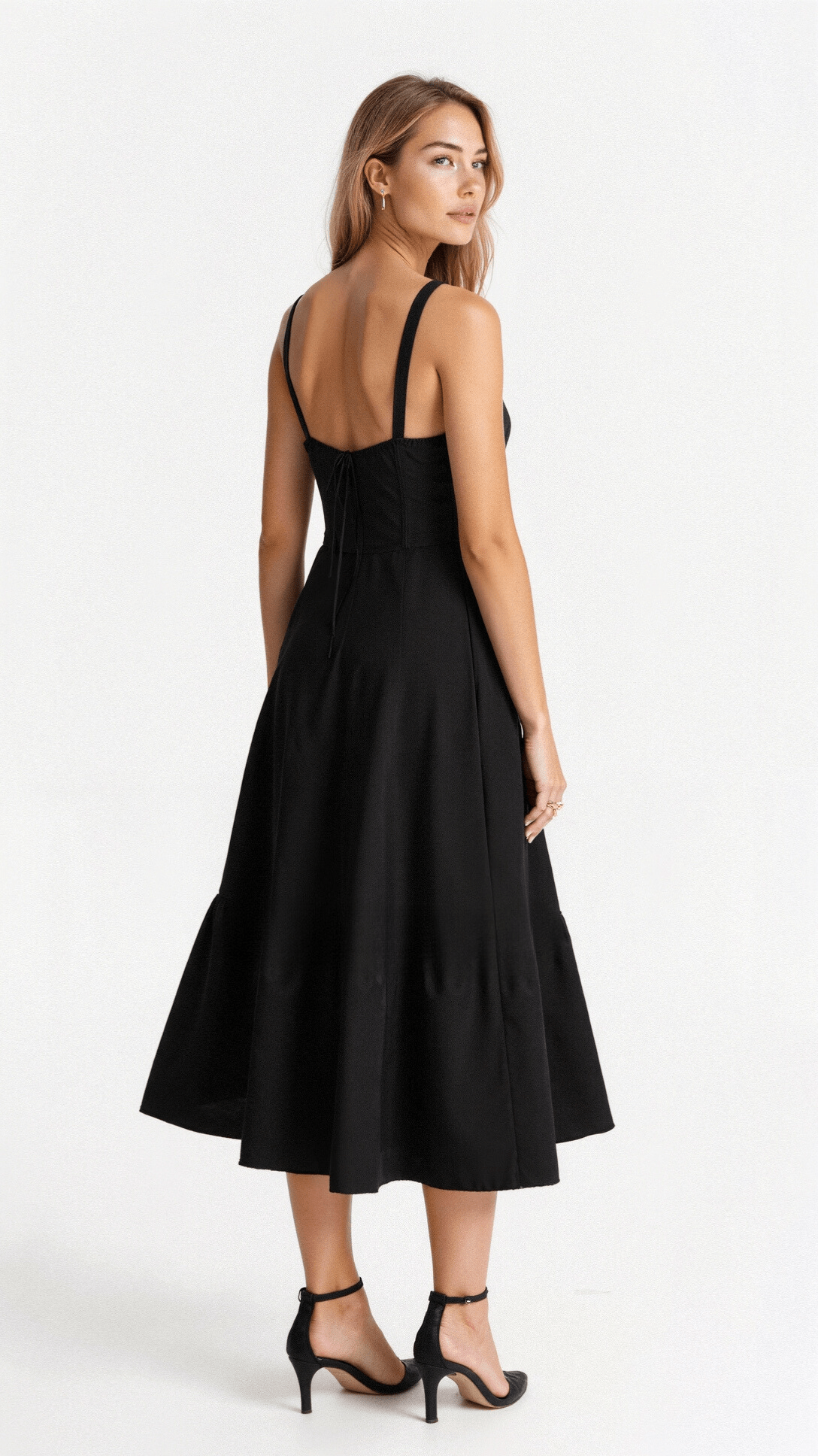 GR | Sommerliches Midi Kleid Mit Trägern & Schlitz Luftig, Elegant & Perfekt Für Warme Tage