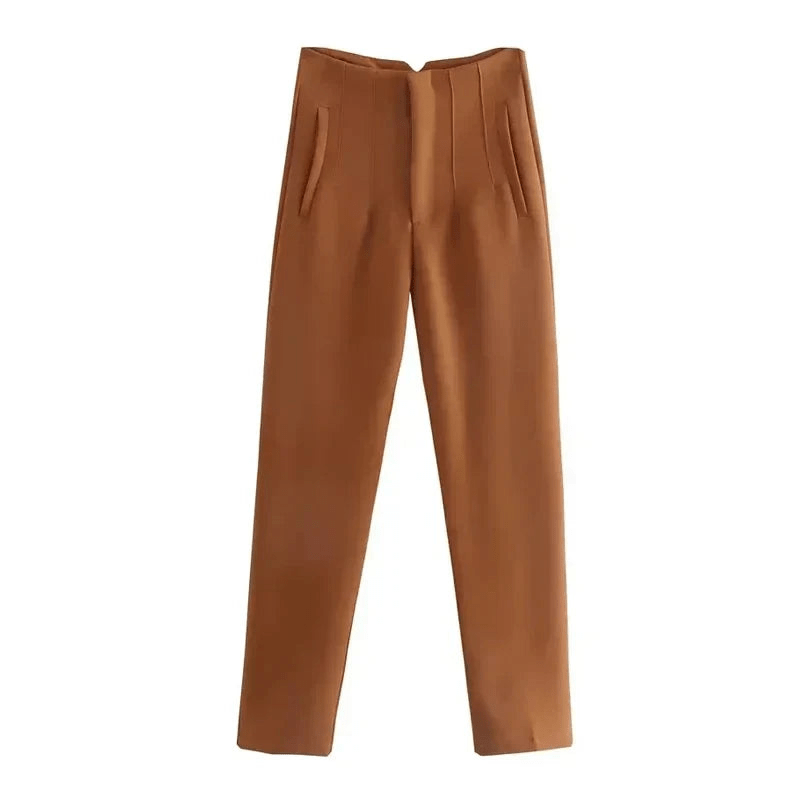 GR | Stylish women's trousers, classic chic trousers