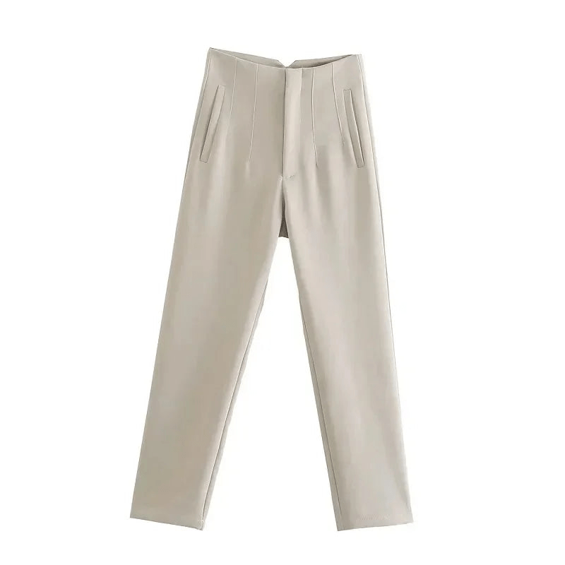 GR | Stylish women's trousers, classic chic trousers