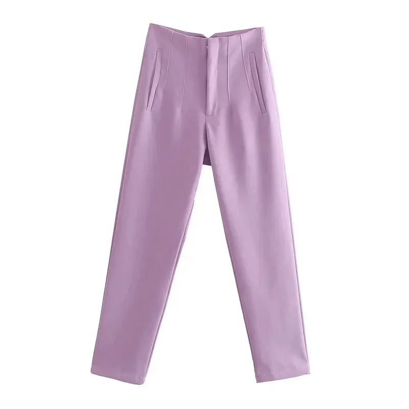 GR | Stylish women's trousers, classic chic trousers