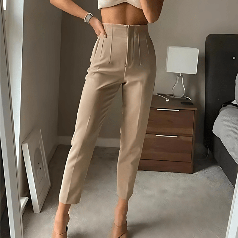 GR | Stylish women's trousers, classic chic trousers