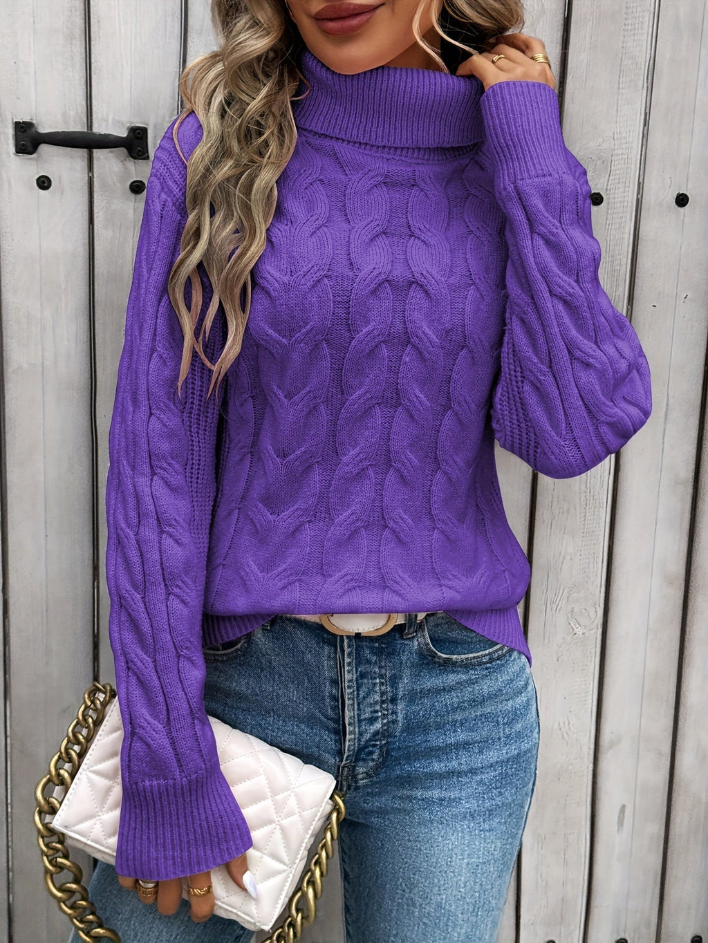 GR | Knit turtleneck sweater