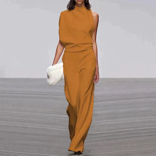 GR | Sun Kiss: Orange Elegance Jumpsuit