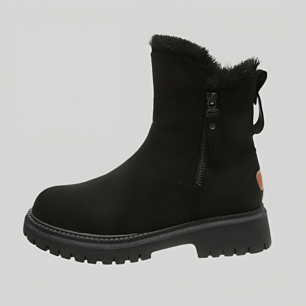 GR | Warm knee-high boots - plush winter shoes