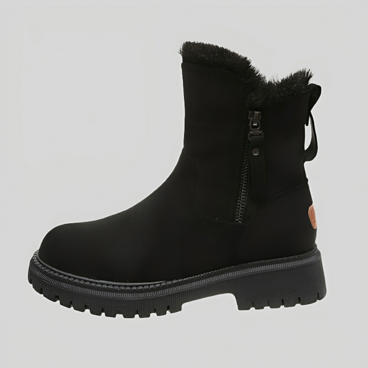 GR | Warm knee-high boots - plush winter shoes