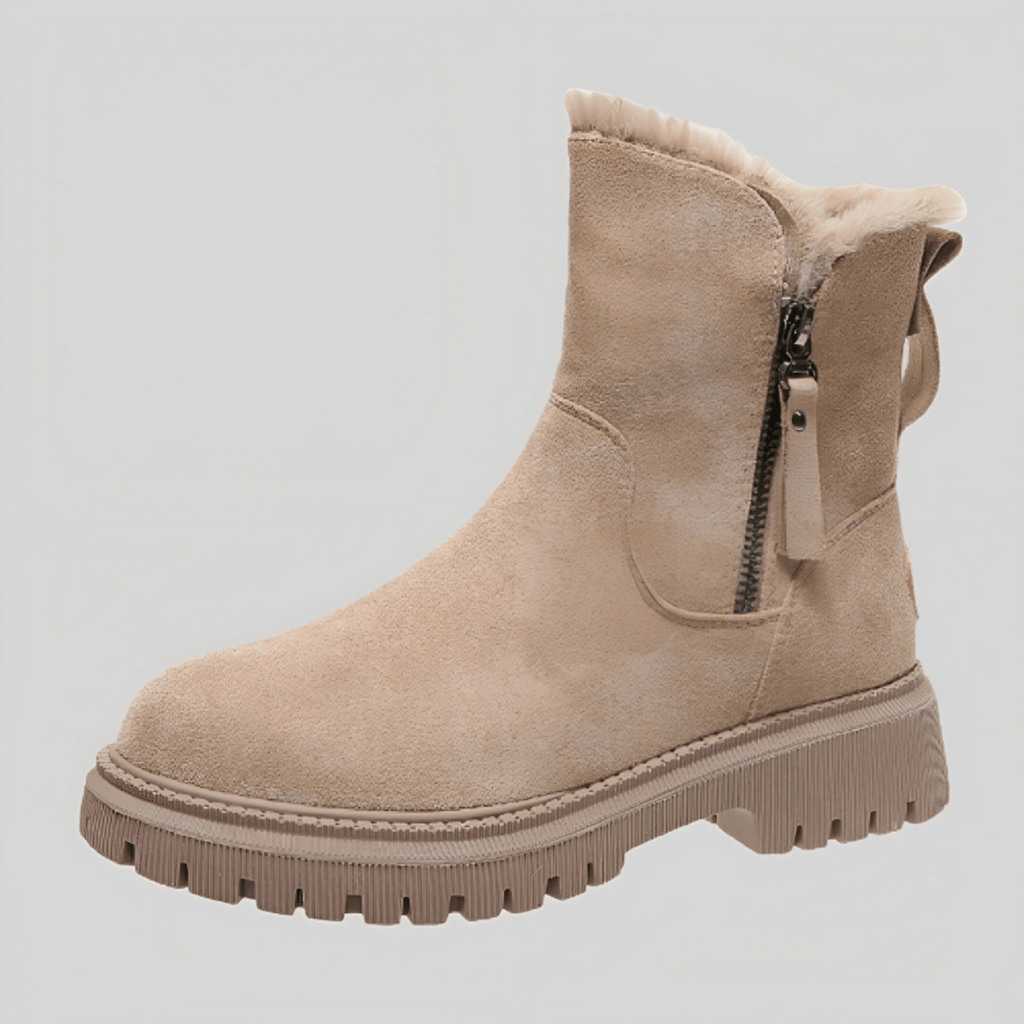 GR | Warm knee-high boots - plush winter shoes