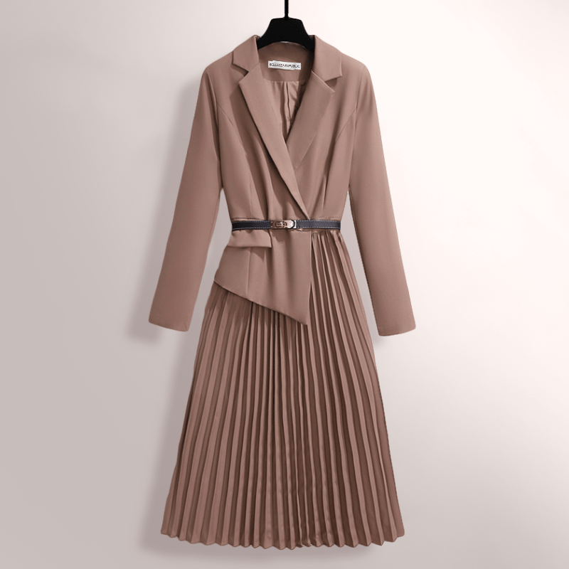 GR | Classic pleated skirt women's dress Timeless elegance