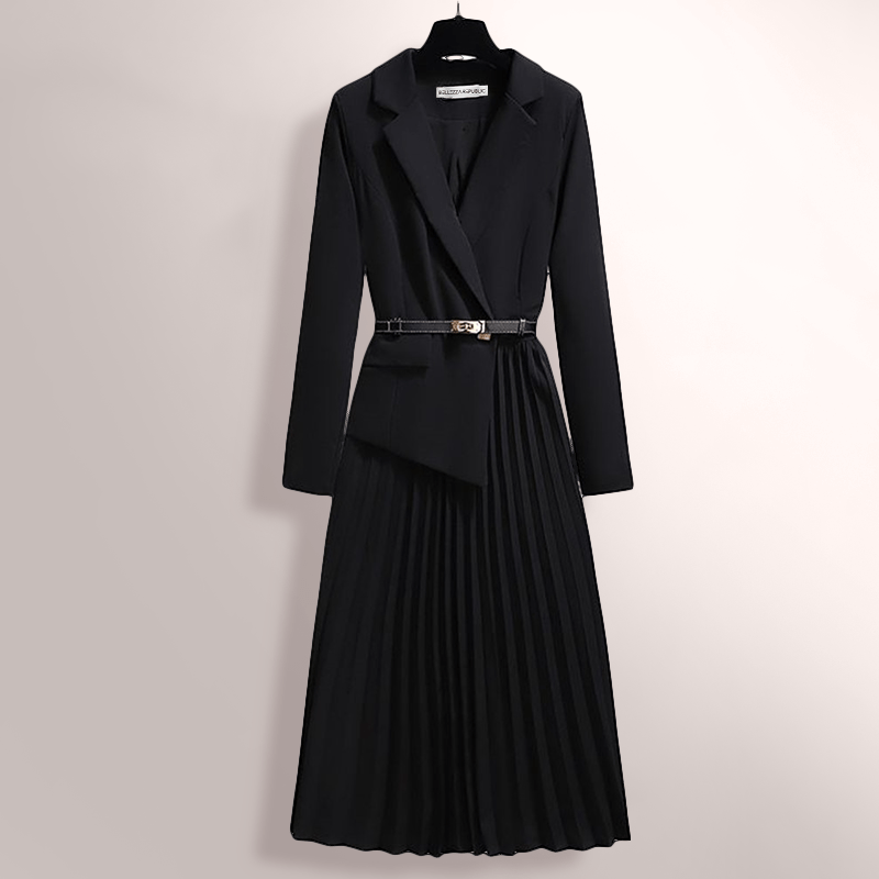 GR | Classic pleated skirt women's dress Timeless elegance