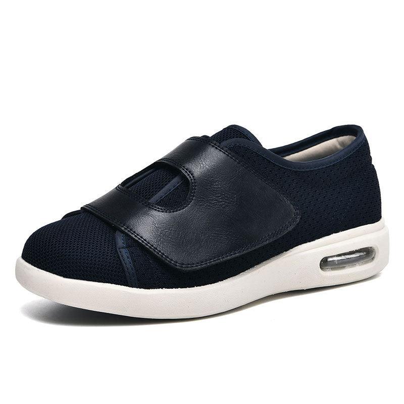 GR | Wide diabetic shoes for swollen feet. Adjustable closure.