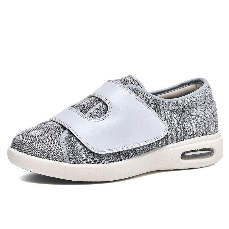 GR | Wide diabetic shoes for swollen feet. Adjustable closure.