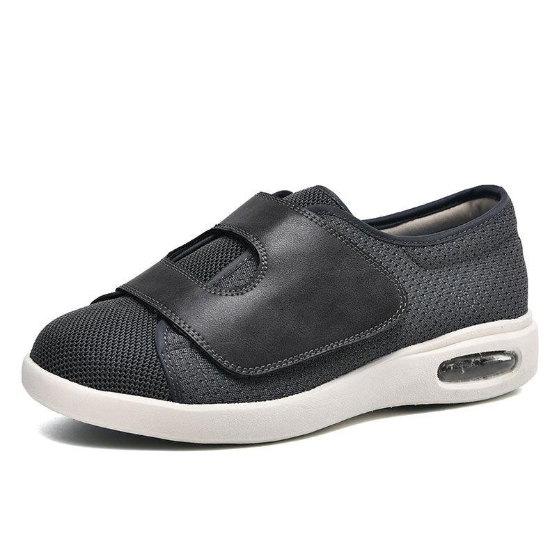 GR | Wide diabetic shoes for swollen feet. Adjustable closure.