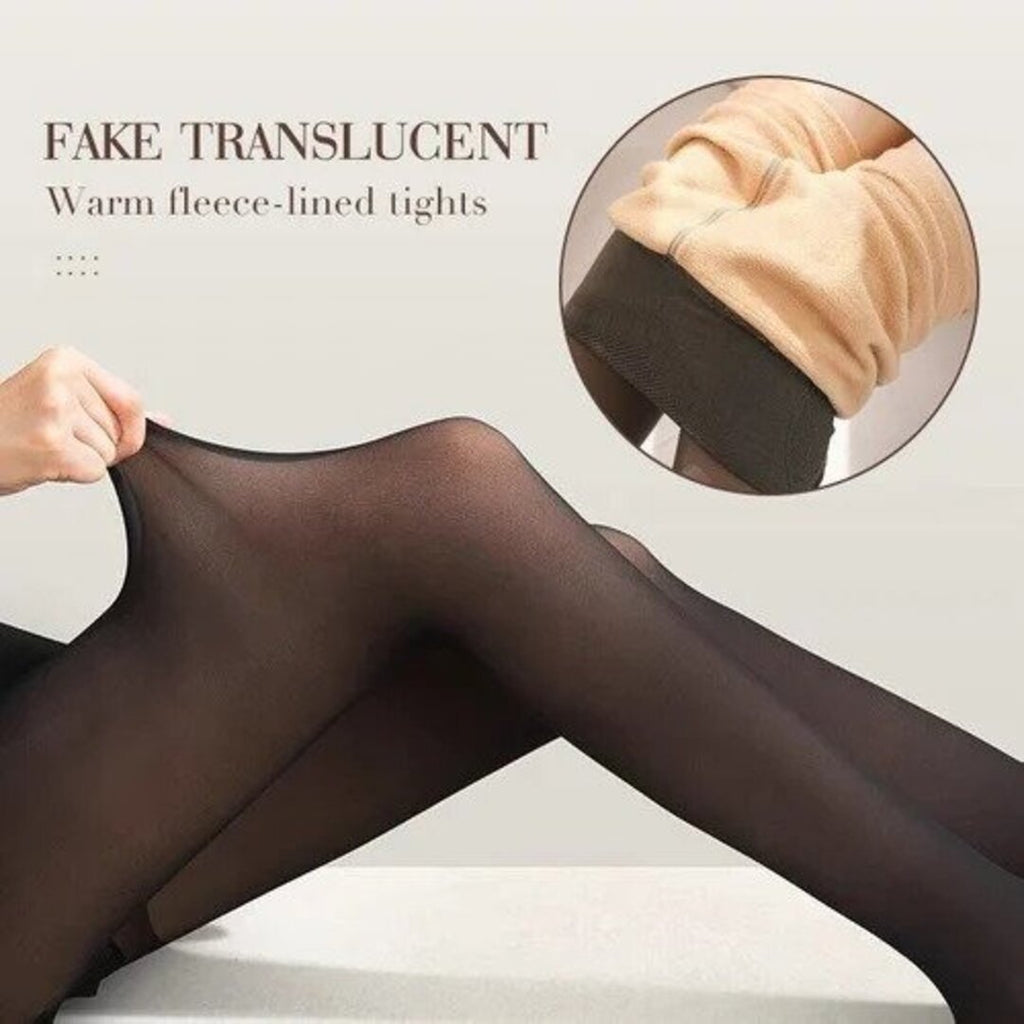 GR | Warme Superstretch Plüschstrumpfhose