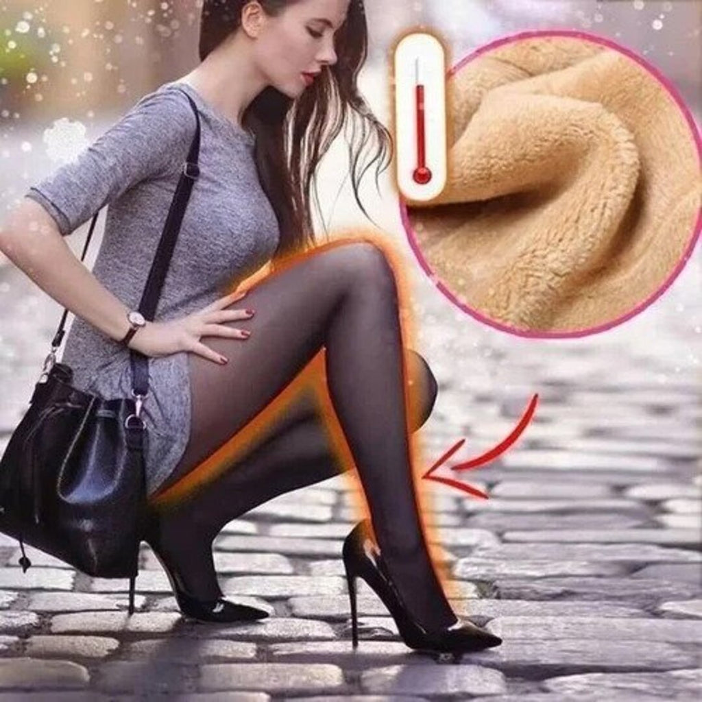 GR | Warme Superstretch Plüschstrumpfhose