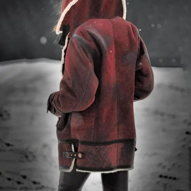 warm, cuddly lined women's jacket