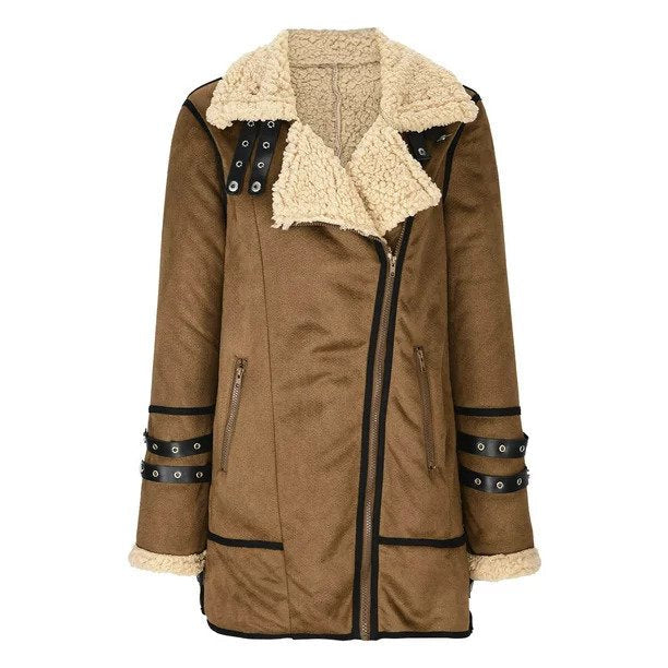 warm, cuddly lined women's jacket