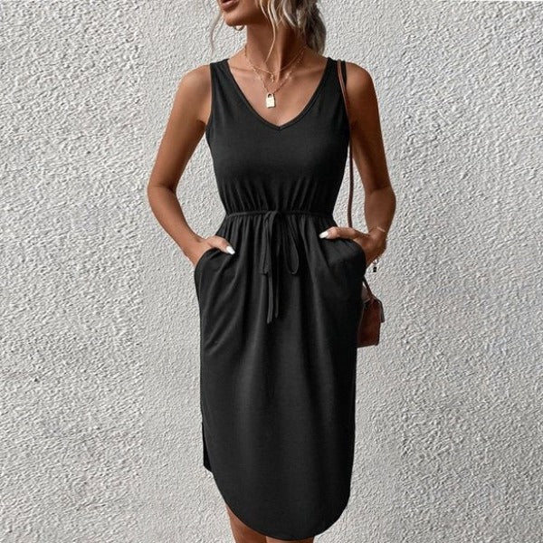GR - Stylish button-front dress