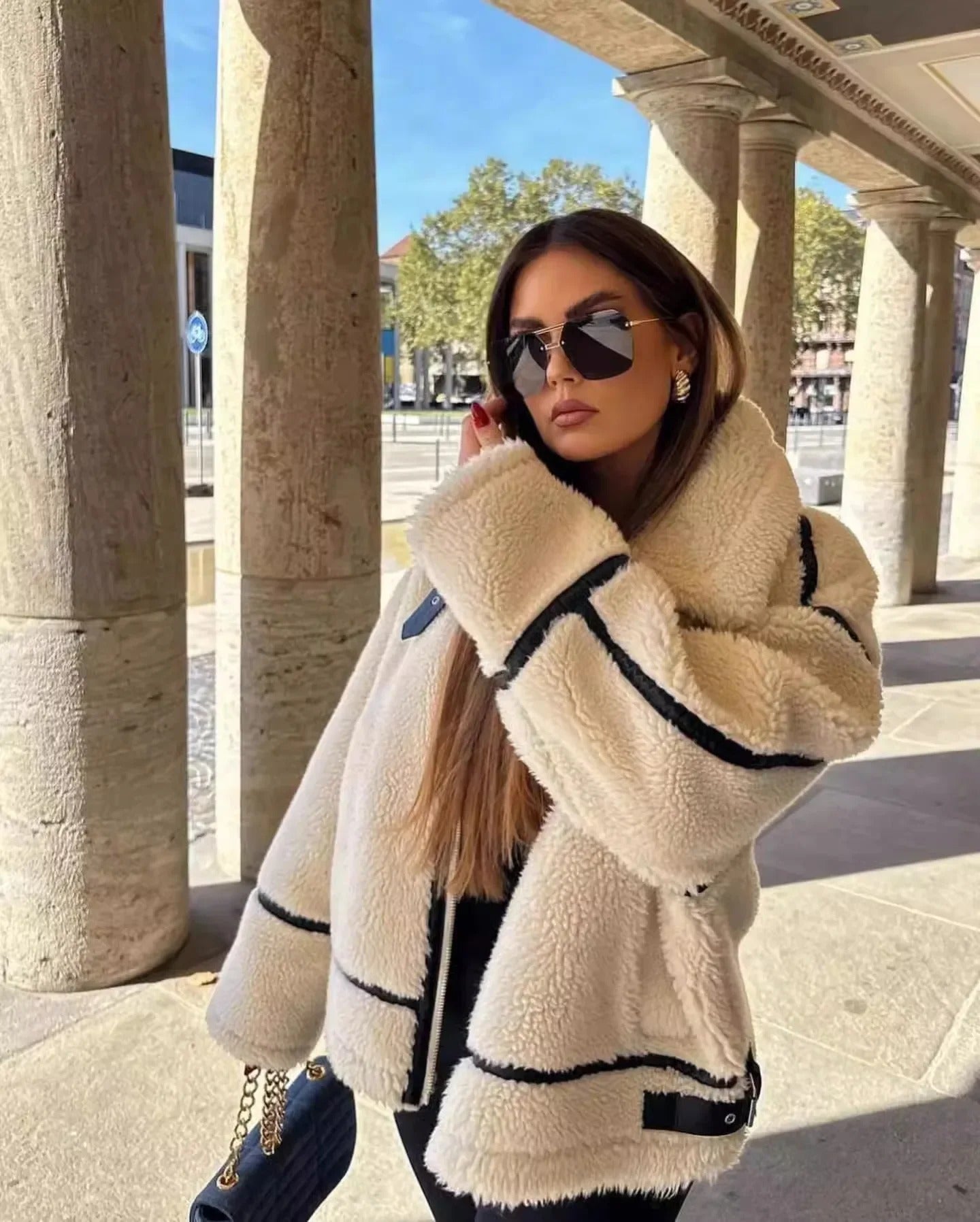 GR | Weiche, Warme Teddyjacke