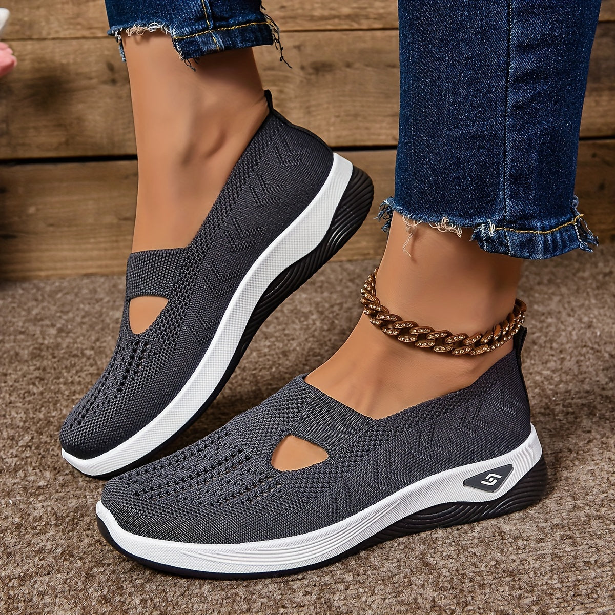 GR | Breathable Orthopedic Slip-on Sneakers for Women