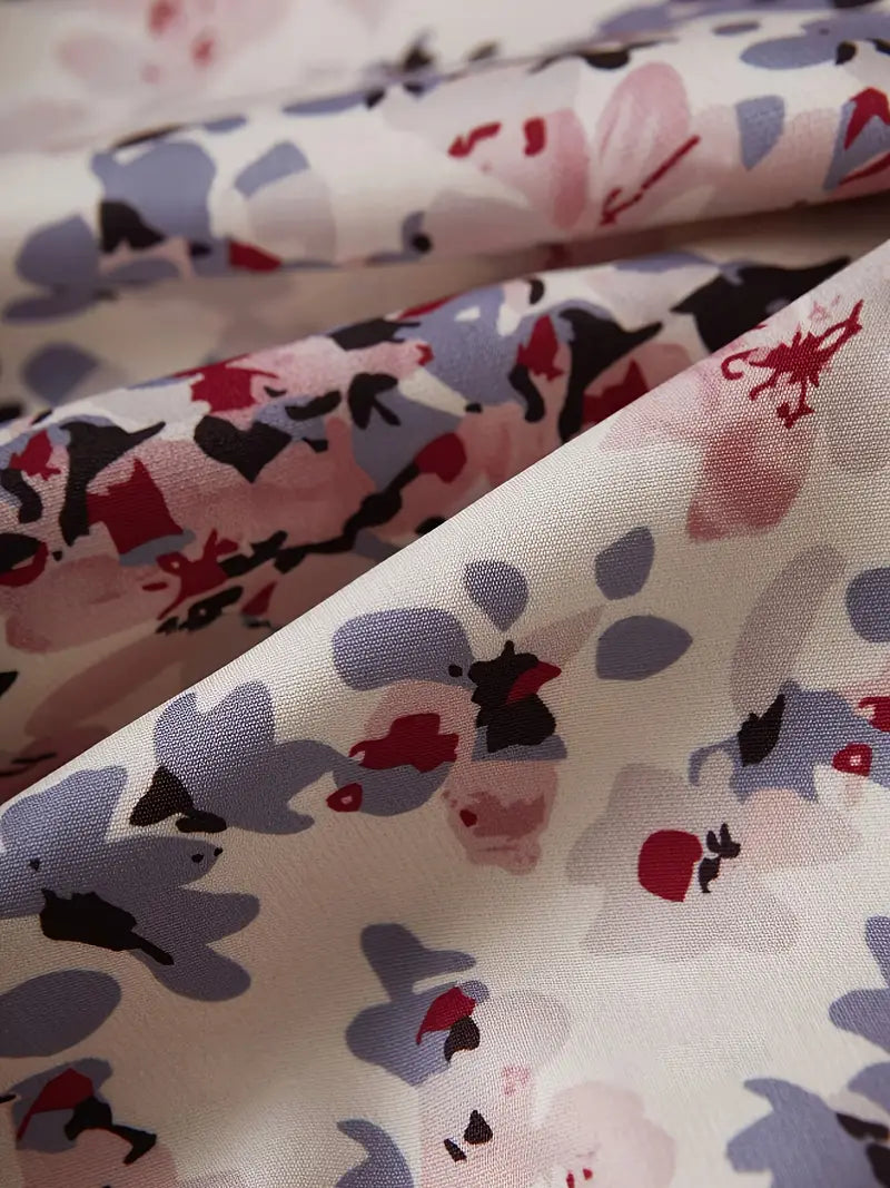 GR | Bomber jacket with floral pattern