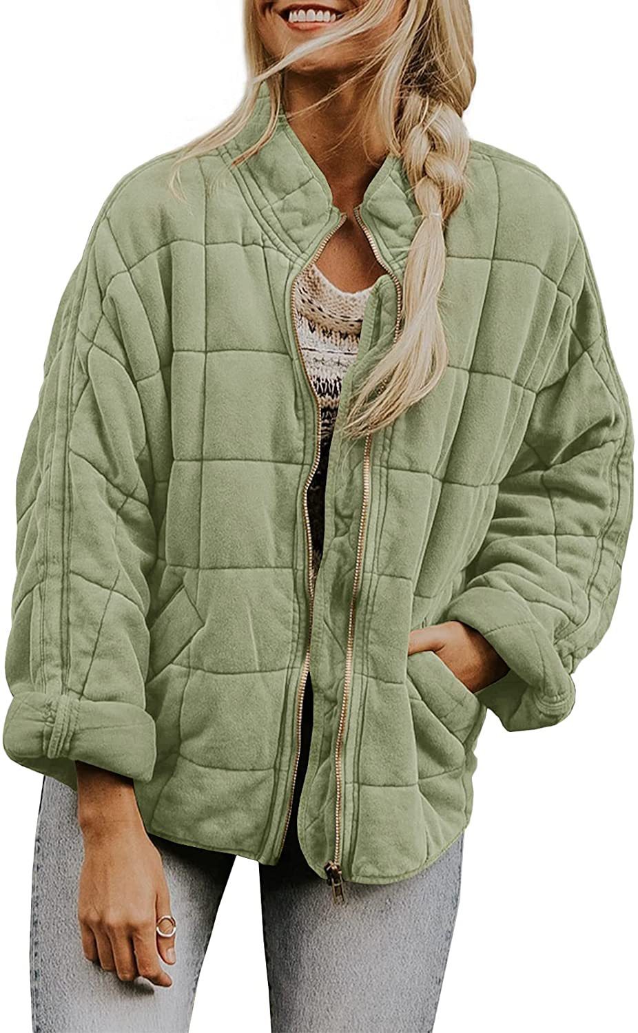 GR | Loose jacket made of thick cotton