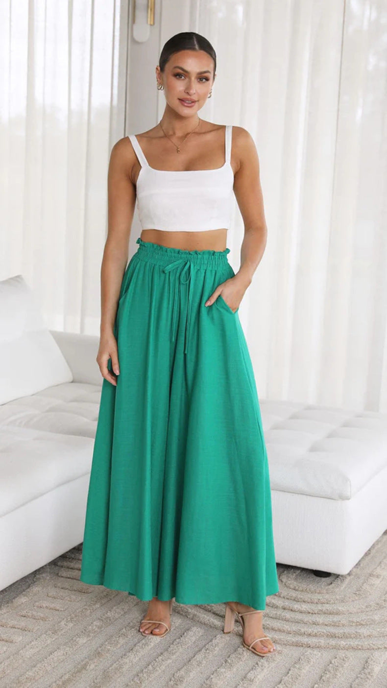GR | Sommerverliebte Palazzo Hose