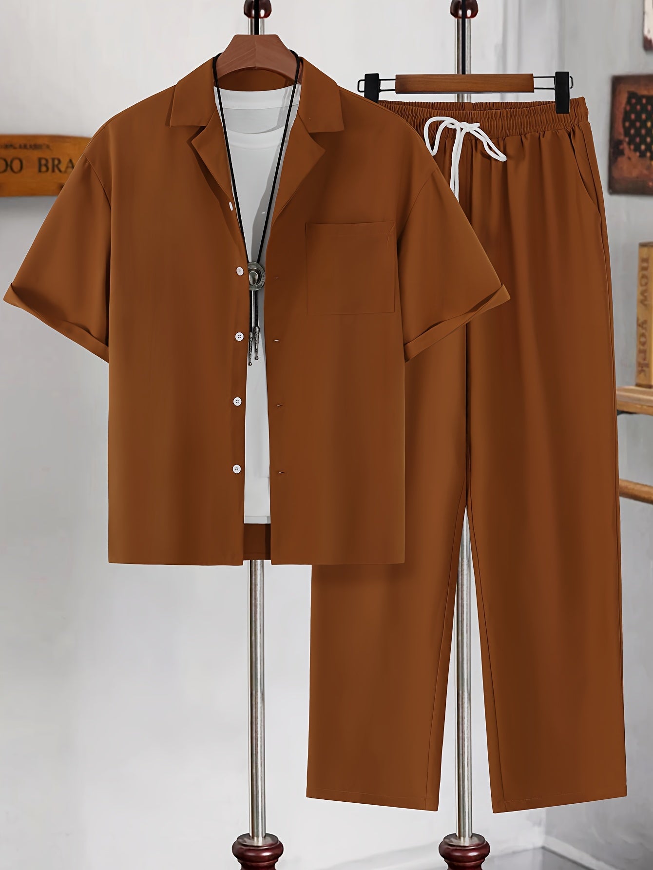 GR | Summer outfit set in a single color
