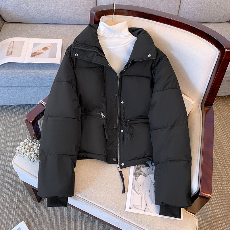 GR | Parka jacket with stand-up collar and double closure