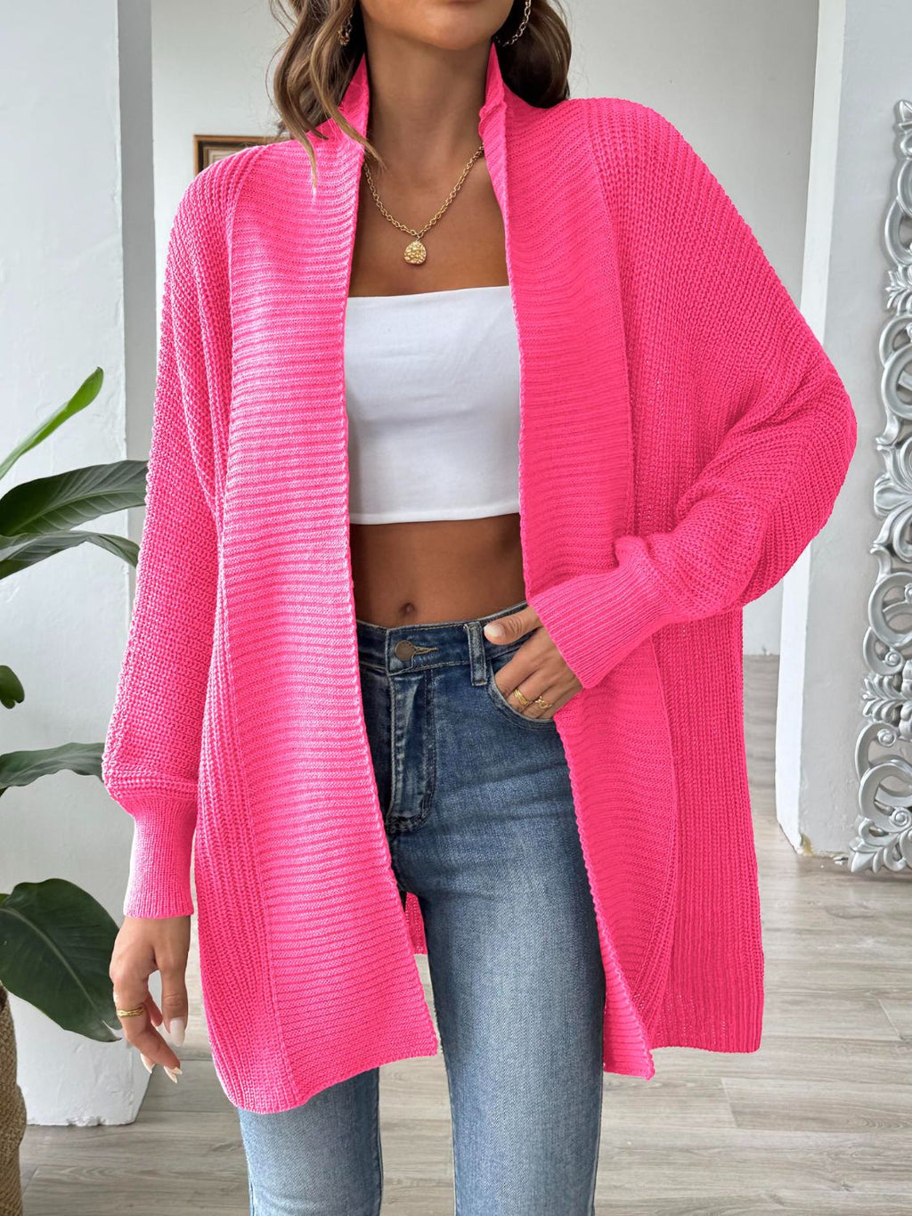 GR | Stylish cardigan vest for women