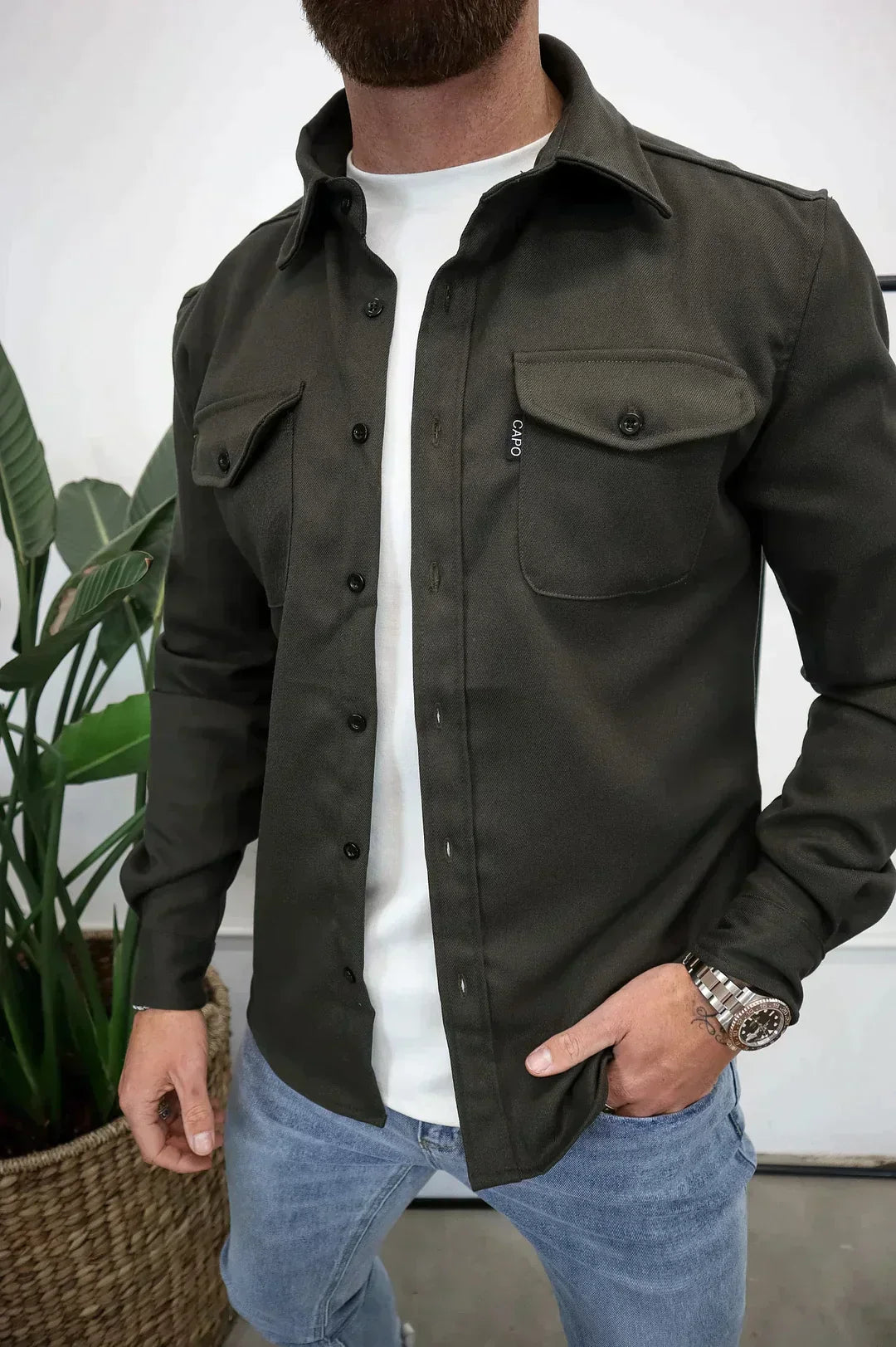 GR | Premium Button-Down Jacket
