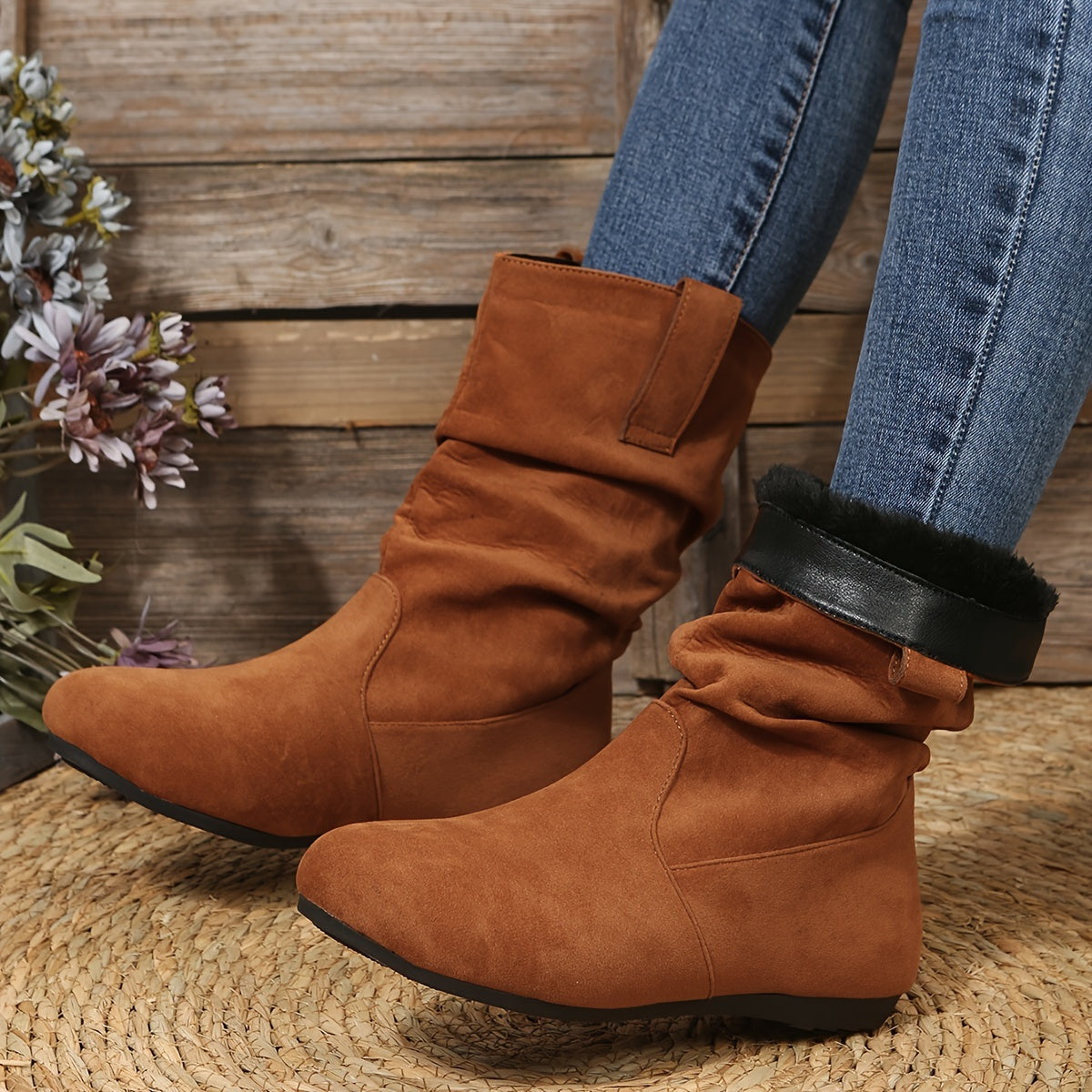 GR | Casual Warm Vegan Leather