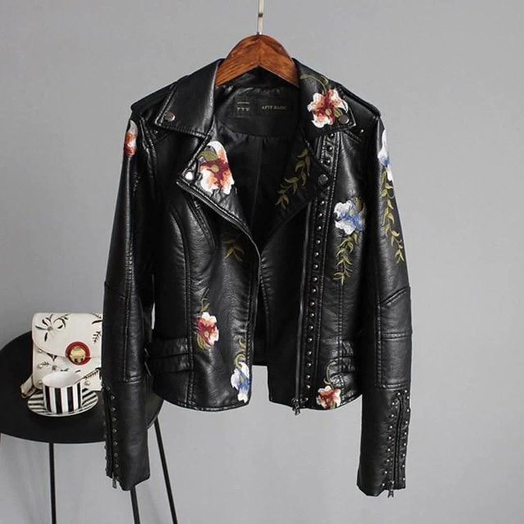 GR | Women's jacket with floral pattern