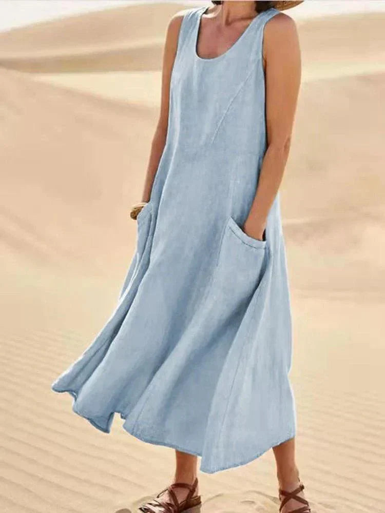GR | Airy summer dress with pockets