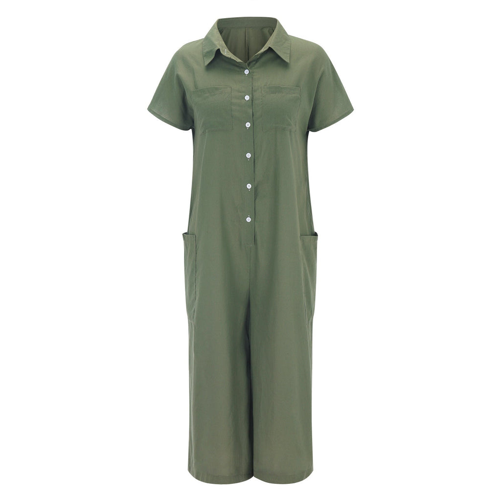 GR | Super Stylish Linen Jumpsuit for Women