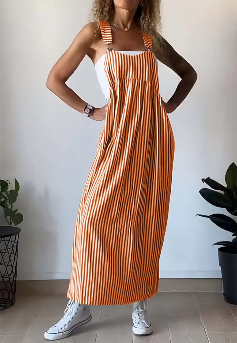 Ella™ - Casual Striped Dress