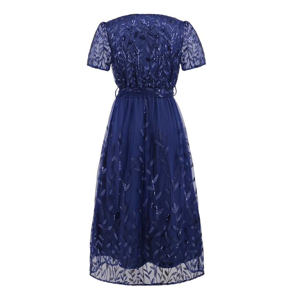 GR - Midikleid mit Pailletten