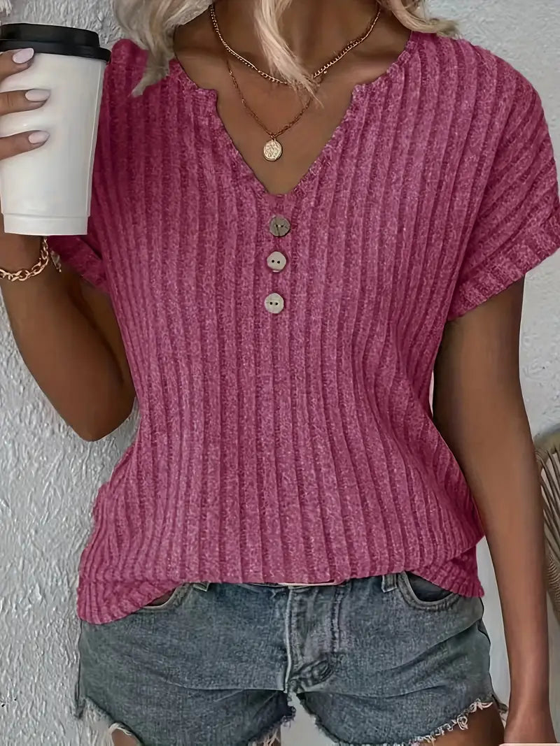 GR | Bequemes Damen T-Shirt Aus Baumwolle