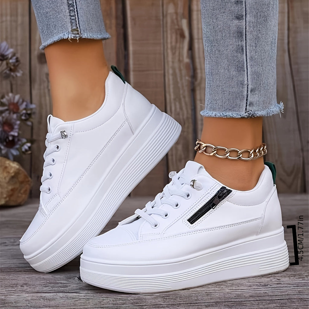 GR | Stylish solid-color sneakers for