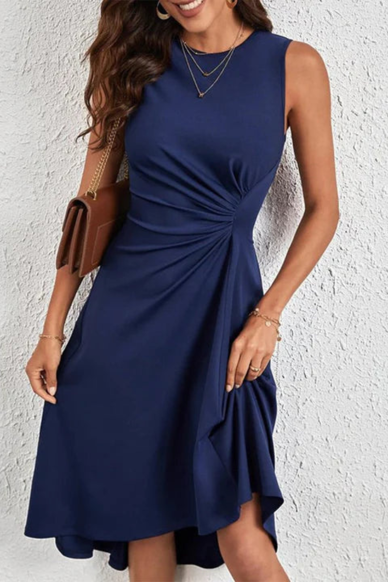 GR | Festliches Midi Wickelkleid Elegant