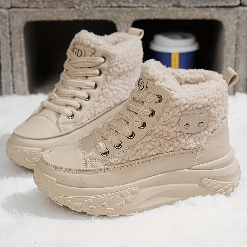 GR – Waterproof plush ankle boots